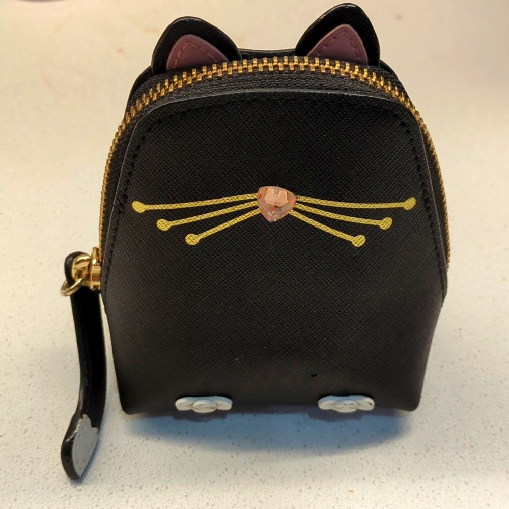 Kate Spade Jazz Things Up Cat Coin Purse